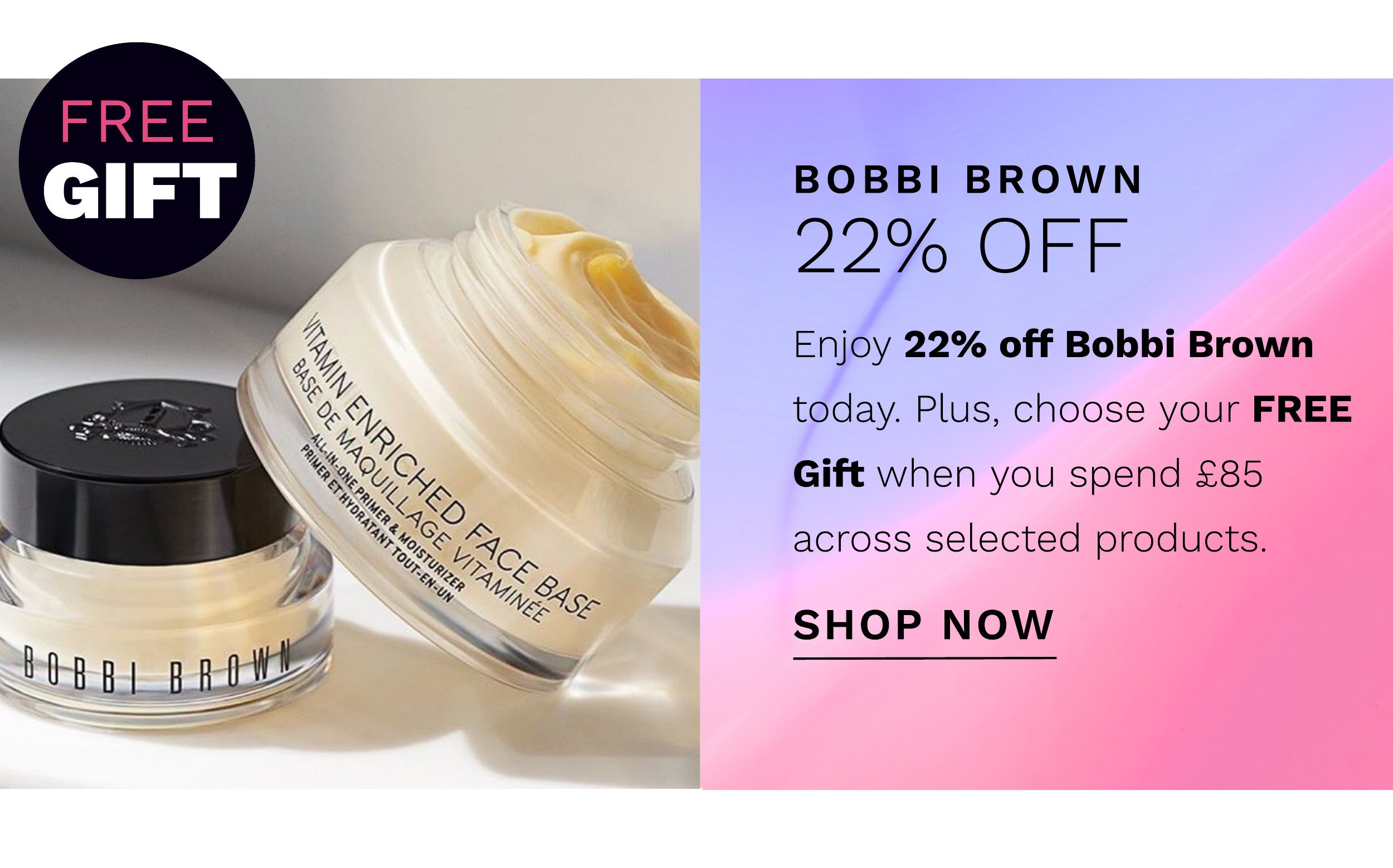 Bobbi Brown 22 percent off