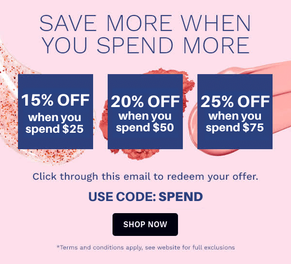SAVE MORE SPEND MORE