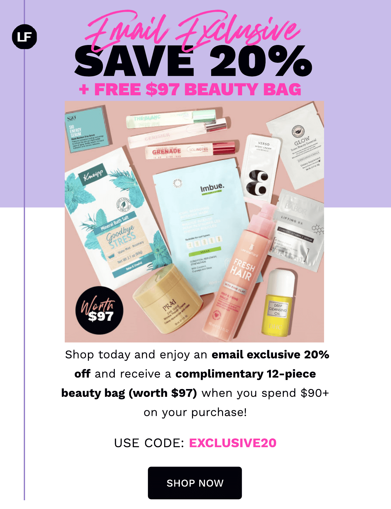 APRIL BEAUTY BAG