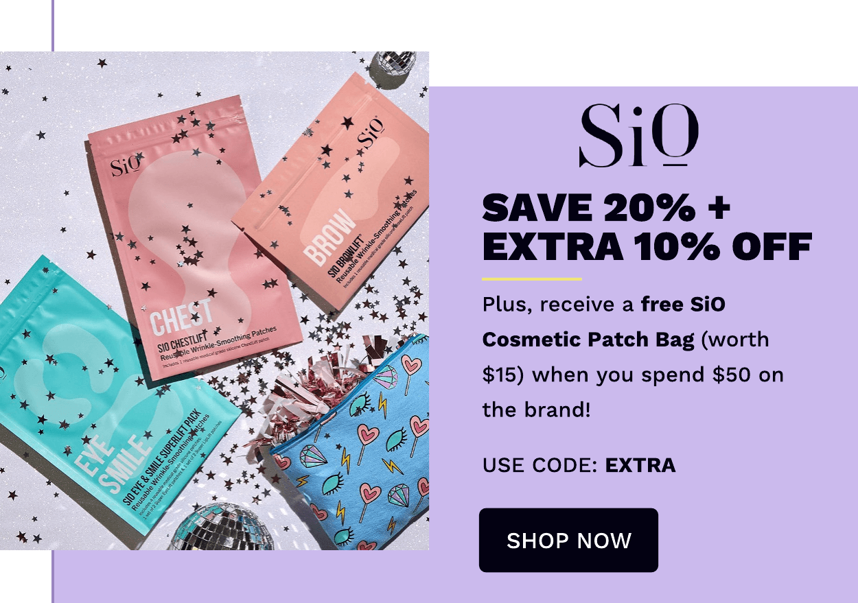 SIO SAVE 25% + EXTRA 10% OFF