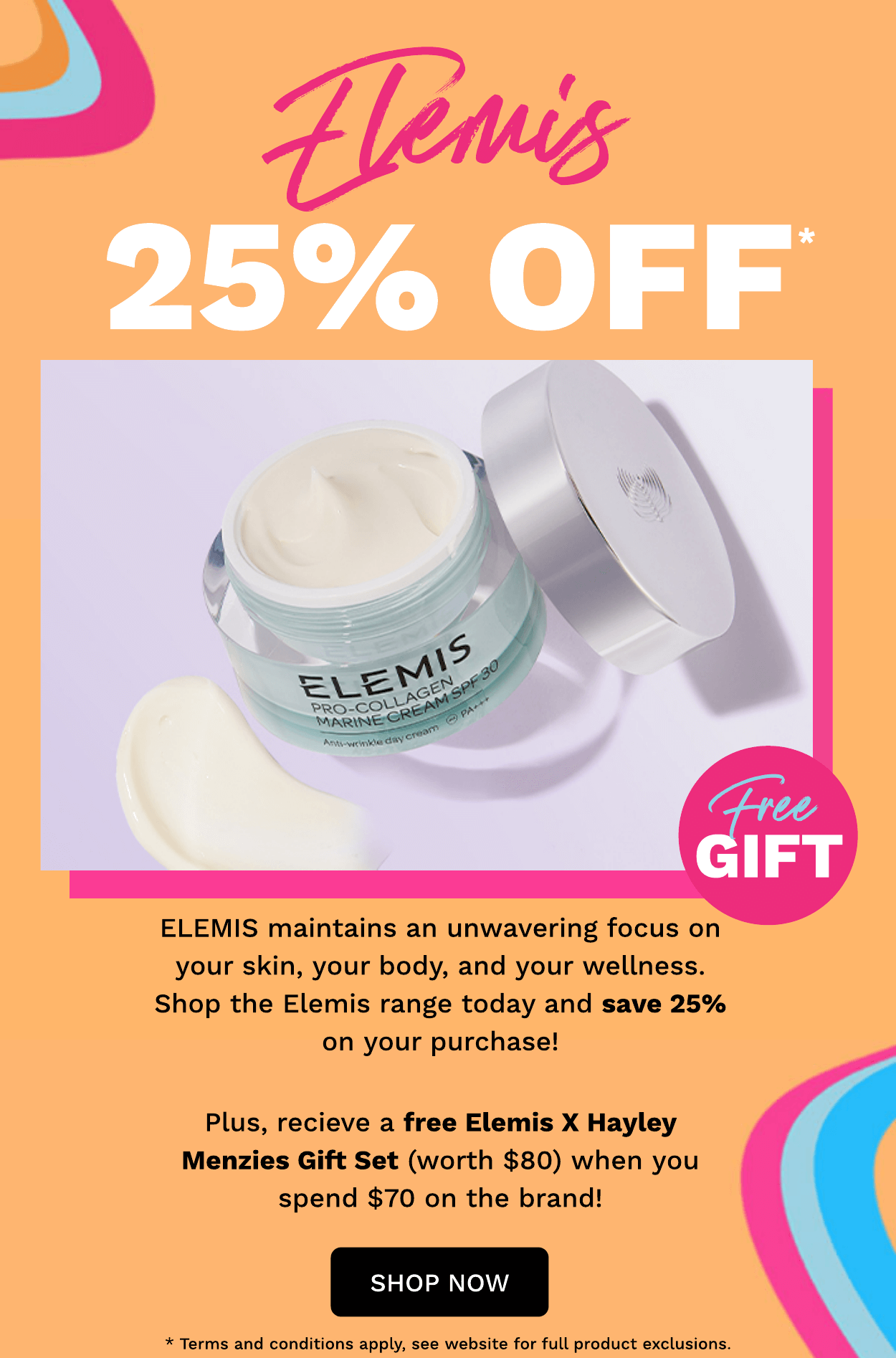 ELEMIS SAVE 25%