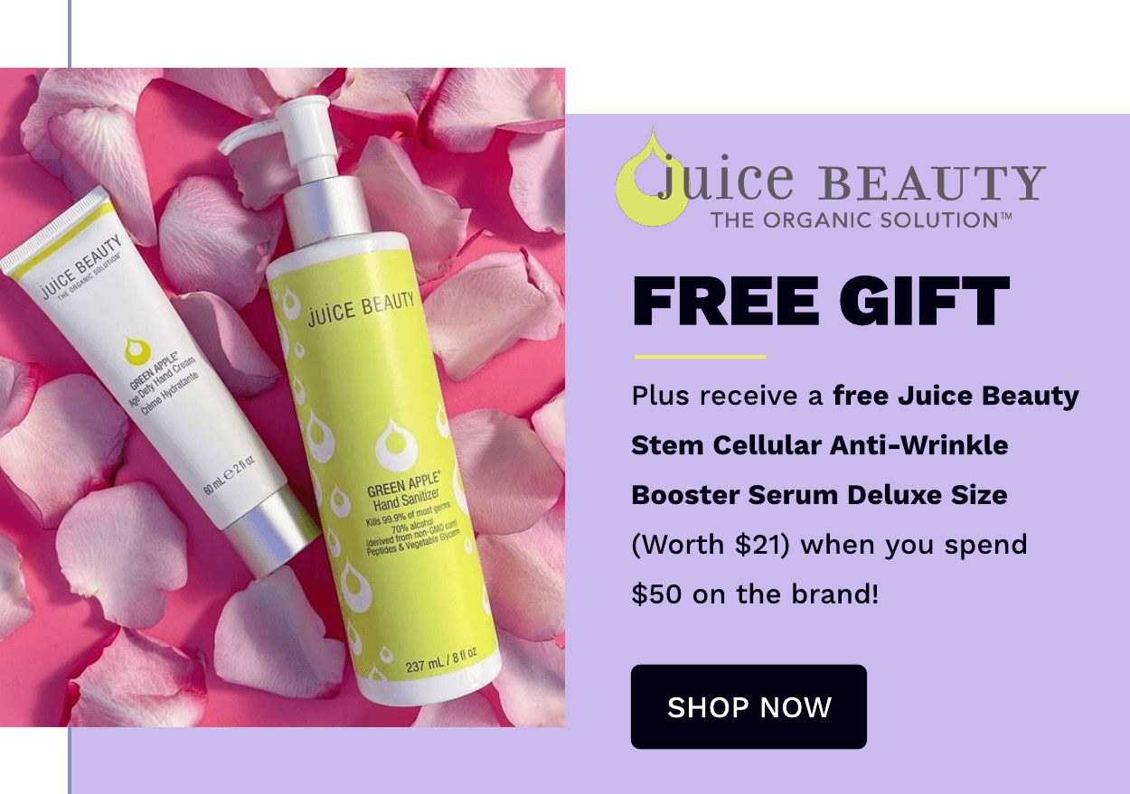 JUICE BEAUTY SAVE 25% + EXTRA 10% OFF