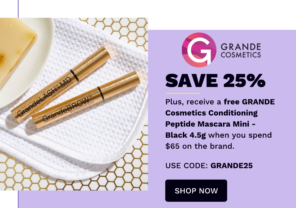 GRANDE COSMETICS FREE GIFT
