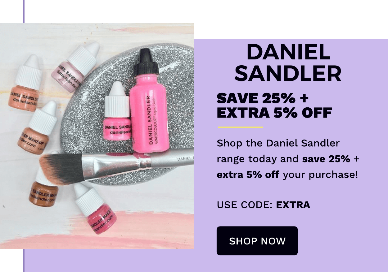 DANIEL SANDLER SAVE 25% + EXTRA 5% OFF