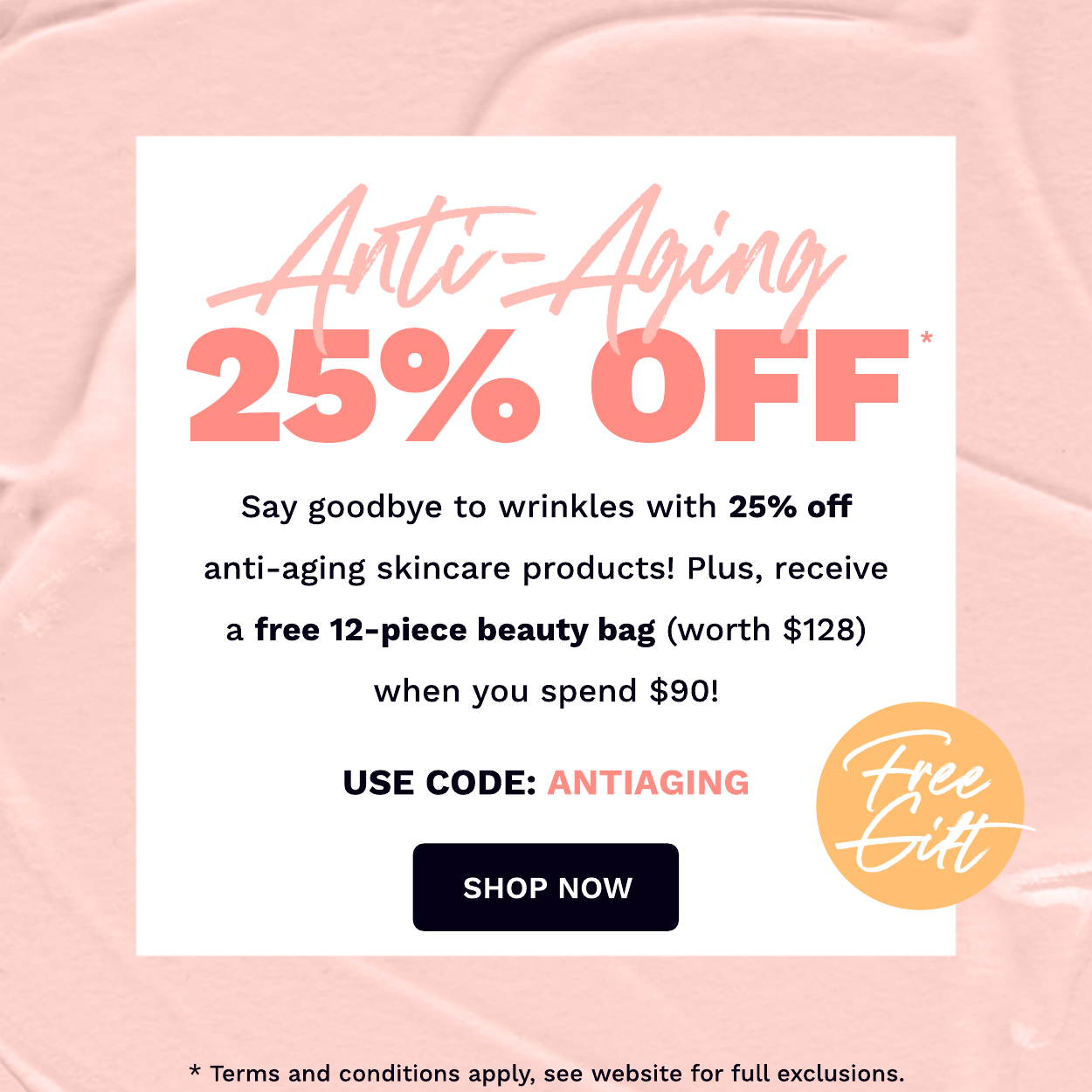 ANTI AGING 25% OFF