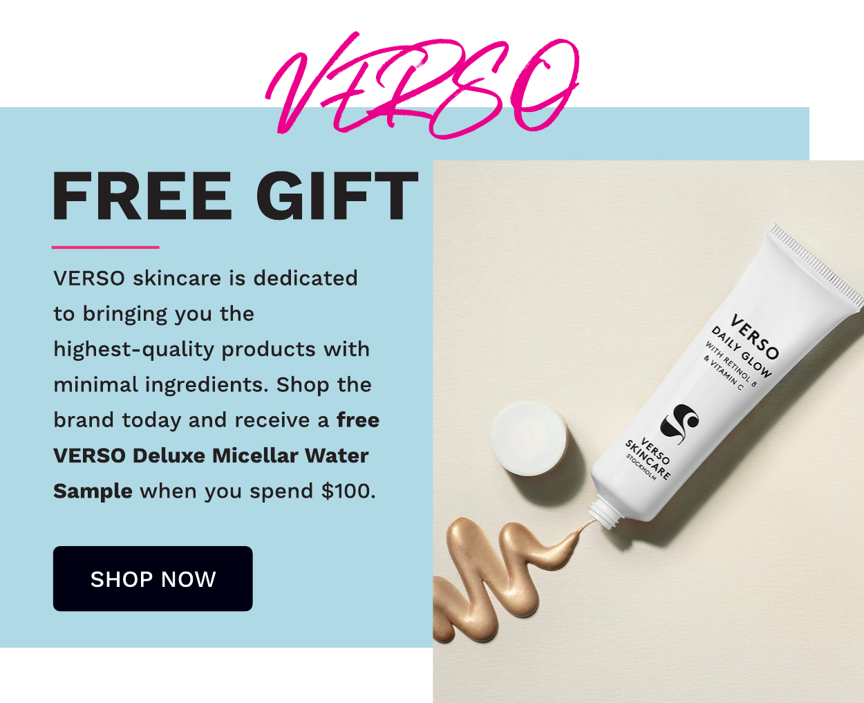 VERSO FREE GIFT