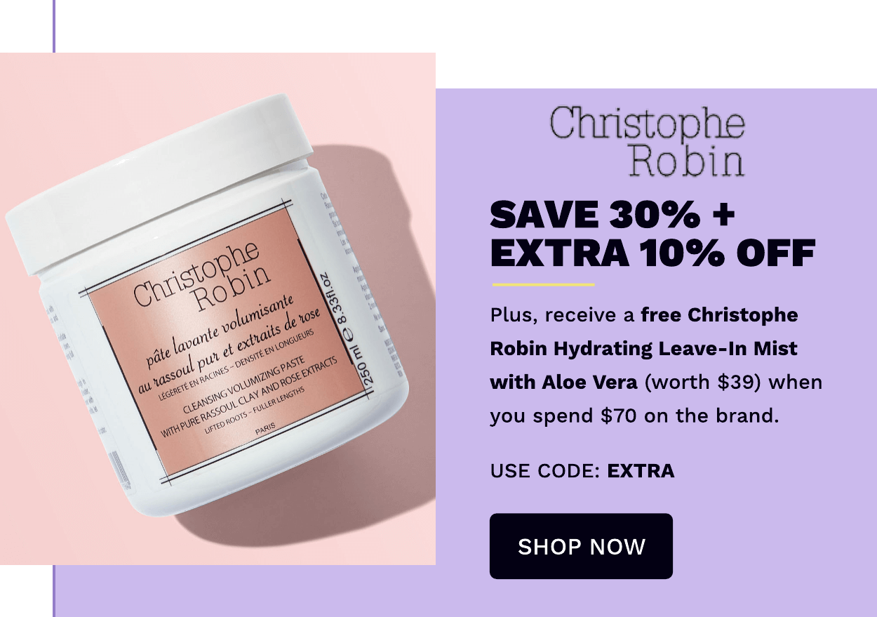 CHRISTOPHE ROBIN FREE GIFT