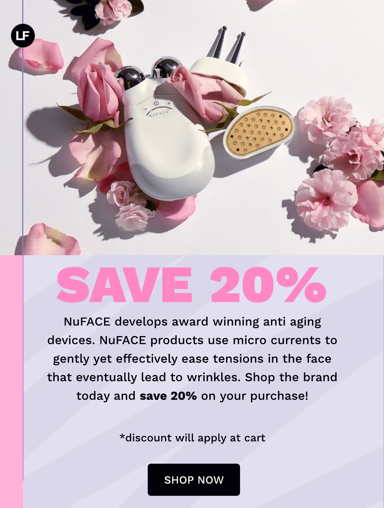 20% OFF NUFACE