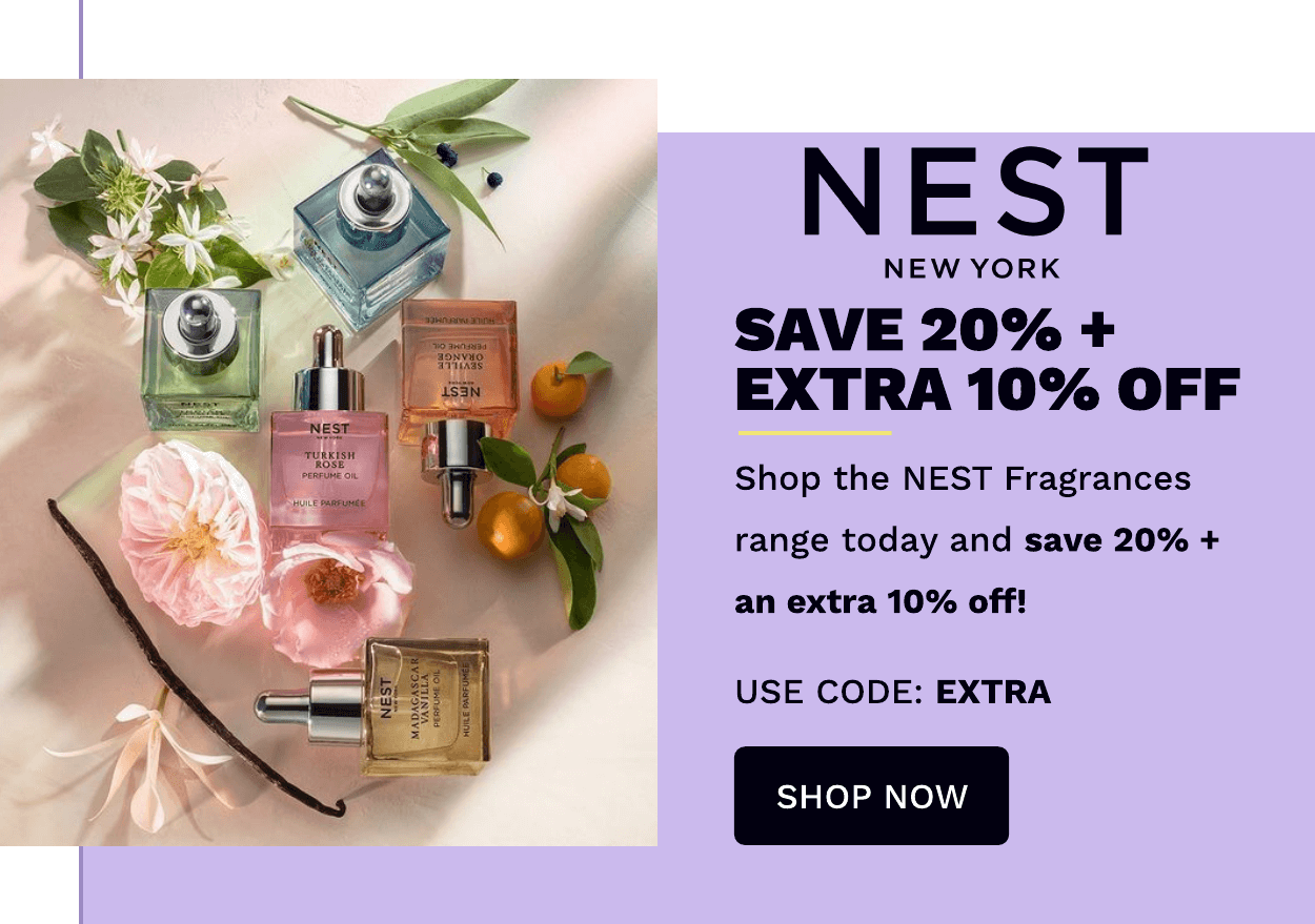 NEST FRAGRANCES SAVE 20%
