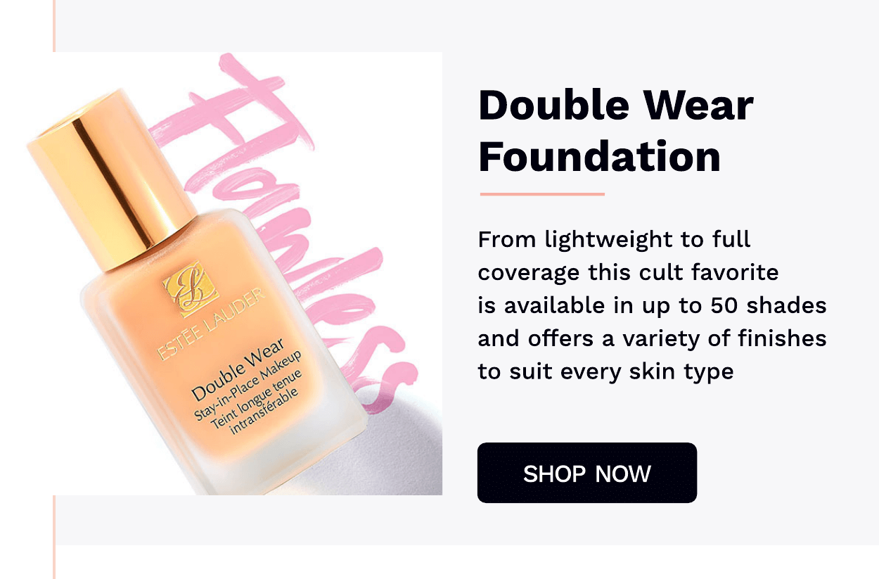 DOUBLE WEAR FOUNDATION